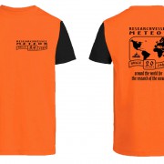 20 years Meteor Lady-Shirt Orange