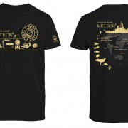 25 years Meteor shirt, black